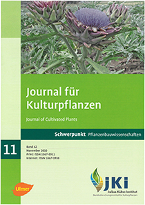 					Ansehen Bd. 62 Nr. 11 (2010): Schwerpunkt Pflanzenbauwissenschaften
				