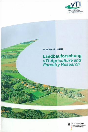 					View Landbauforschung - vTI Agriculture and Forestry Research, Volume 58-68
				