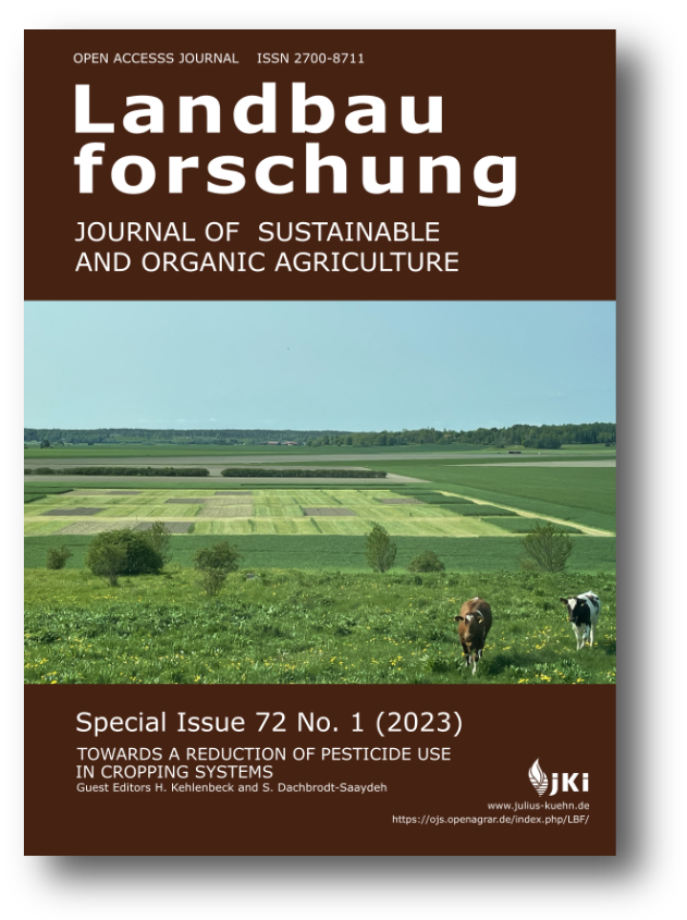 issue cover Landbauforschung