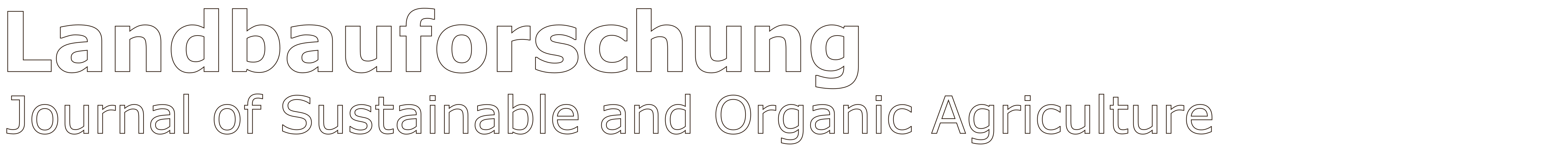 text logo Landbauforschung